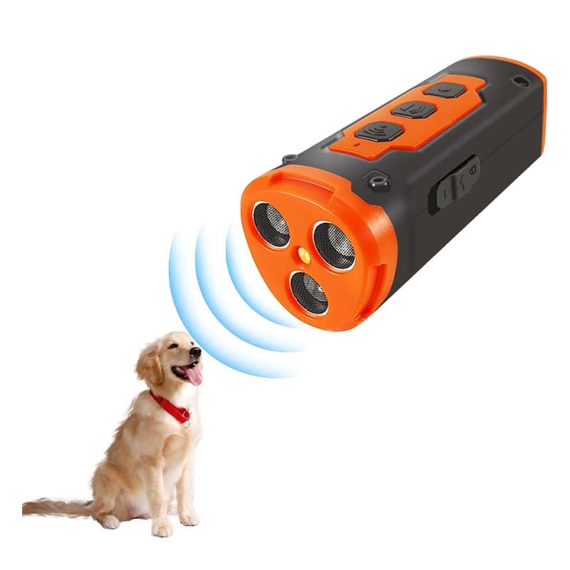 High-Frequency Ultrasonic Dog Repellent – Portable Anti-Bark & Deterrent Device for Training & Outdoor Safety